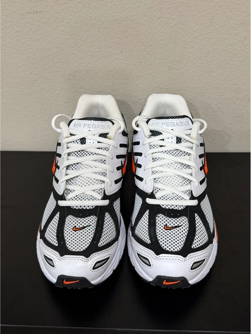 Size 10.5 - Nike Air Pegasus 2K5 White Safety Orange